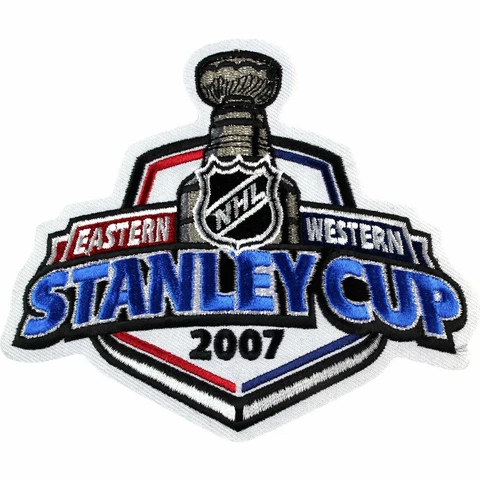 2007 NHL Stanley Cup Finals Champions Jersey Patch Anaheim Ducks Ottawa Senators Cover