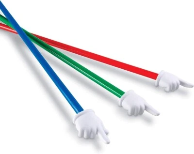 Learning Resources 16-Inch Hand Pointers, Whiteboards, Presentation, 3 Pack CUTE - Image 1 of 2