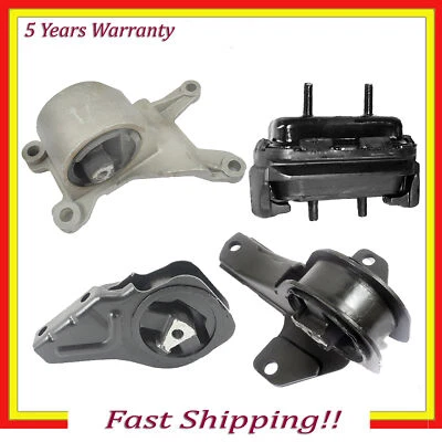 Engine Motor & Trans Mount For Pontiac Grand Am Alero 2.4L 3.4L Automatic 4PCS - Image 1 of 4
