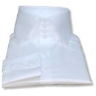 High Spread Wide Collar Vintage Tall Neck White Evening Formal Dress Shirt Mens