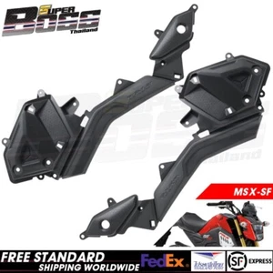 Side Lower Engine Cover Panel Fairing Cowling For MSX-SF, GROM125 2016-20 Black - Picture 1 of 6