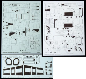 Eduard 1/48 Mil Mi-24V Positive Rivets & Surface Details Decals for Zvezda kits - Picture 1 of 1