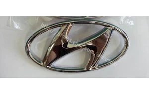 Trunk Lid "H" Chrome emblem fit 2011 2012 2013 2014 2015 Hyundai Elantra Sedan - Picture 1 of 2