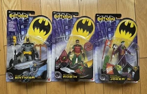 2003 Mattel Zipline Batman 7" Action Figure w/ Batarang Factory Sealed NEW - Picture 1 of 5