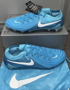 Nike Phantom GX 2 Elite AG-PRO - Blue Fury/White - FJ2554 400 - UK 11/EUR 46 - Foto 1 di 12