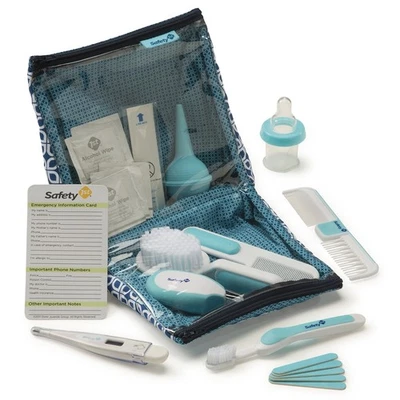 Safety 1St Deluxe Baby Grooming Kit 25 Piece Set With Nasal Aspirator And Brush - Image 1 of 4