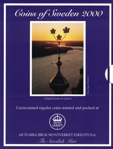 Schweden KMS Kursmünzensatz 2000 - Bild 1 von 1