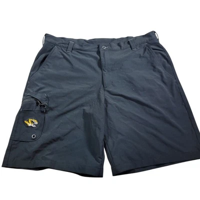 Missouri Tigers Mizzou Shorts Mens 40 Columbia Black PFG Fishing Outdoors - Image 1 of 4