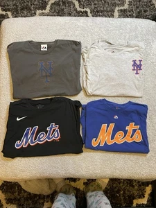 Majestic & Nike MLB New York Mets Jacob deGrom #48 T-Shirt LOT! Size L-XXL - Picture 1 of 15