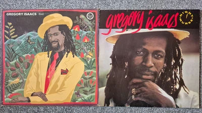 2 x Gregory Isaacs LPs Night Nurse / Live First Press Vinyl Records Reggae - Image 1 of 4