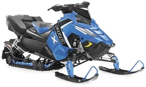 Nuova motoslitta Ray Toys 57783B scala 1:16 - motoslitta POL Switchback - blu - Foto 1 di 3