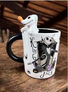 Disney Tim Burtons Nightmare Before Christmas King Jack Zero in Kaffeetasse Becher - Bild 1 von 6