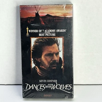 Dances with Wolves (VHS, 1991) NEW SEALED Watermark - Kevin Costner - Image 1 of 4