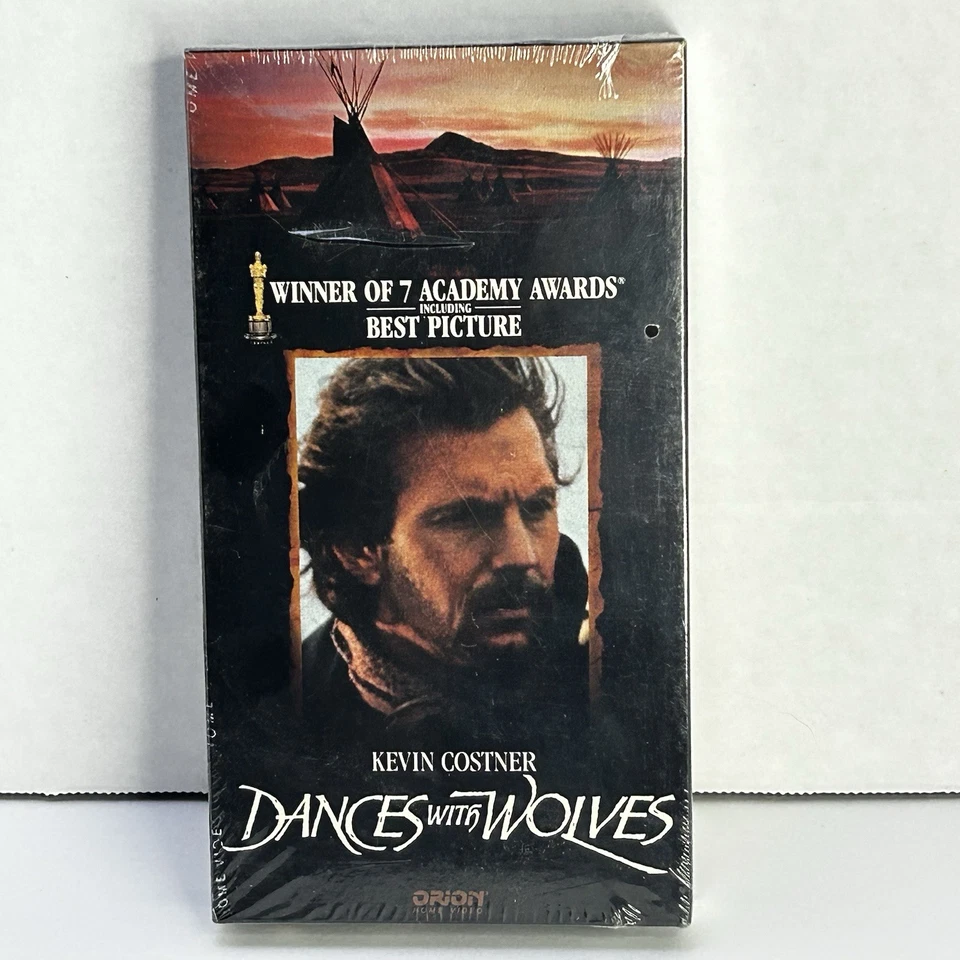 Dances with Wolves (VHS, 1991) NEW SEALED Watermark - Kevin Costner - Image 1 of 4