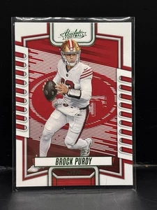 Brock Purdy - 2023 Panini Absolute Football GREEN Foil Parallel - #18 - 49ers - Picture 1 of 2