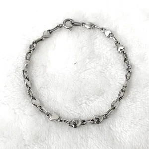 Tiffany&co. Silber 925 Puff Herz Oval Gliederarmband Vintage Gebraucht Japan - Bild 1 von 6