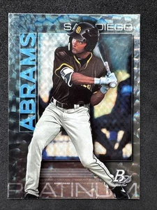 ⭐🦄 2020 Bowman Platinum TOP-10 #TOP-10 C.J. Abrams RC - San Diego Padres 🆓📦 - Bild 1 von 2