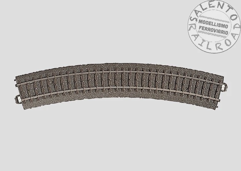 Marklin C 24230 binario curvo con massicciata R2 437,5 mm 30° - sistema AC - Immagine 1 di 1