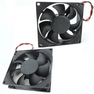 Dc 80mm 80X80X25MM Cooling Fan 8cm 5V/12V/24V DC Brushless Cooling Cooler Fan - Picture 1 of 11