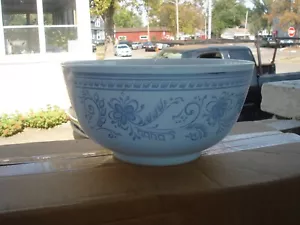 Ciotola di miscelazione vintage Pyrex Brittany blu 3 qt 479-B 1967-68 - Foto 1 di 8