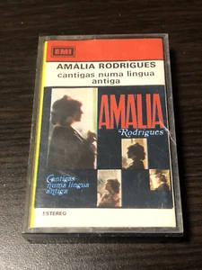 Amalia Rodrigues - Cantigas Numa Língua Antiga Portugal Tape Cassette 1977 FADO - Picture 1 of 5