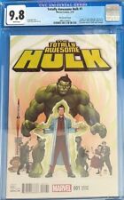 TOTALLY AWESOME HULK #1 CGC 9.8 FRANK CHO 1:25 VARIANT COVER 2016 AMADEUS COMIC