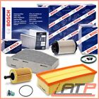 BOSCH SERVICE KIT OIL AIR POLLEN FUEL FILTER FOR SKODA OCTAVIA 1Z 1.9 2.0 04-06