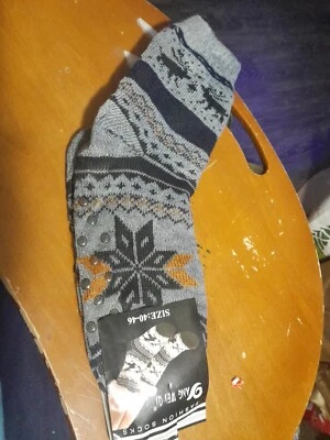  Calcetines antideslizantes lunares para mujer *NUEVOS* talla 9-11 Foto 1 de 3