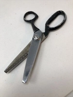 Vintage Japan 7" Pinking Shears Sewing Fabric Crafting Scissors Zig Zag Sew - Image 1 of 4