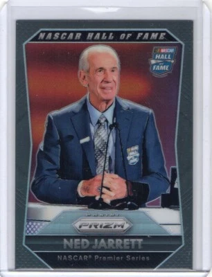 2016 Panini Prizm Ned Jarrett Black Flag Prizm #/3 - Image 1 of 2