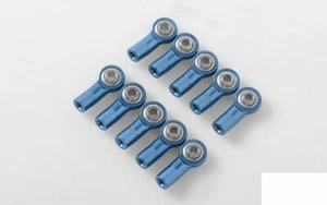 M3 gebogene kurze Aluminium Gelenkköpfe blau (10) Z-S1657 RC4WD G2 Federung Lenkung - Bild 1 von 5