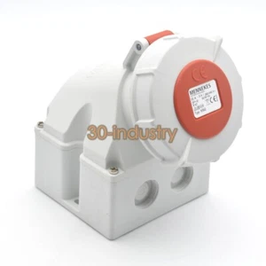 1 PIEZA Mennekes TIPO 9562 Terminales de tornillo receptáculo montados en pared IP67 32A 4P 440V - Imagen 1 de 4