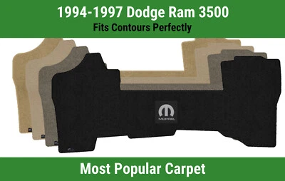 Alfombra delantera Lloyd Ultimat para Dodge Ram 3500 94-97 con logotipo M-Mopar negro Foto 1 de 4