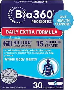 Extra Strength Probiotic for Digestive Health and Immune Support, 60 Billion CFU - Picture 1 of 6