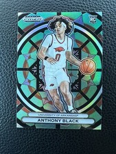 Anthony Black Stained Glass Prizm 2023 Draft Picks Case Hit SSP Arkansas #2