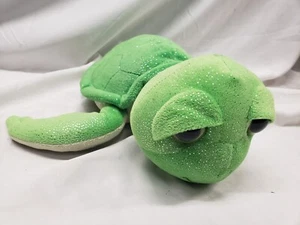 Ripley's Aquarium  Sea Turtle Plush Green Sparkles 13.5 " Long - Picture 1 of 4