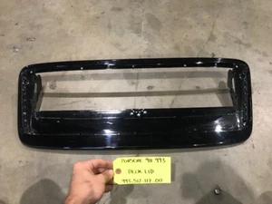 95 96 97 98 Porsche 993 911 REAR TRUNKLID SPOILER BLACK 99351211700 - Picture 1 of 9
