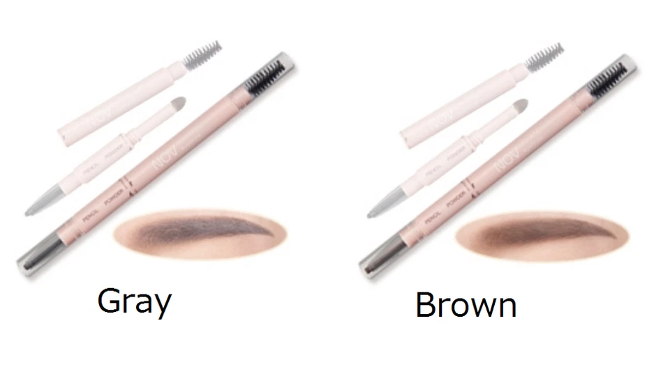 Made in JAPAN NOV Eyebrow 3in1 Pencil, powder, brush - Image 1 of 1