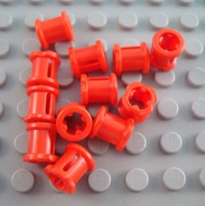 LEGO Lot of 12 Red Technic Stop Bush Connectors - Picture 1 of 1