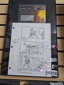 Storyboard de película Waterworld con certificado de autenticidad - Imagen 1 de 2