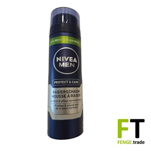200ml Nivea Men Rasierschaum Protect & Care Aloe Vera Rasur Männer Ultra - Imagen 1 de 2