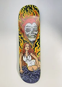StrangeLove Skateboards 420 Indica Princess Skateboard Deck Kubrick 8.5 IN HAND - Picture 1 of 5