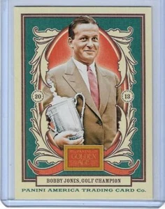 AWESOME 2013 PANINI GOLDEN AGE BOBBY JONES CARD 26 ~ PGA GOLF LEGEND ~ MULTIPLES - Picture 1 of 2