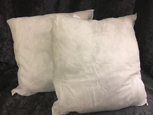 Wayfair Basics Kissenauflagen x2 Hohlfaser 50 cm x 50 cm (20 x 20") NEU (C1) - Bild 1 von 7