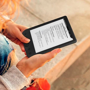 Ereader 6in 800x600 HD Ink Screen E Reader 8GB 512MB ABS Ebook Reader With Prot - Picture 1 of 24