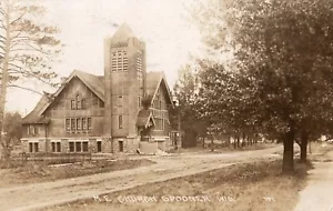 RPPC - M E Iglesia en cuchara WI 1923 - Imagen 1 de 1