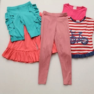 LEMON LOVES LIME GIRL'S SIZE 8 CLOTHING LOT (6 PIECE)  BRAND NEW - Picture 1 of 7