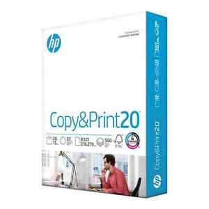 1x HP Printer Paper - Copy And Print, 20 lb., 8.5" x 11", 500 Sheets, 1 Ream.-