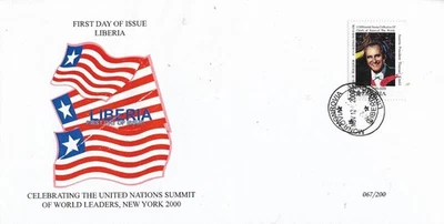 Liberia 1999 Rare FDC Austria President Thomas Klestil MNH - Image 1 of 2