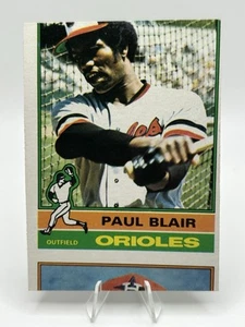 Carta Baseball 1976 Topps Paul Blair & Tom Griffin Errore Errore Errore Orioles-Astros - Foto 1 di 2